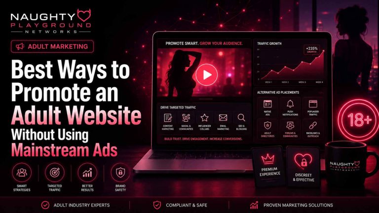 Promote an Adult Website Without Using Mainstream